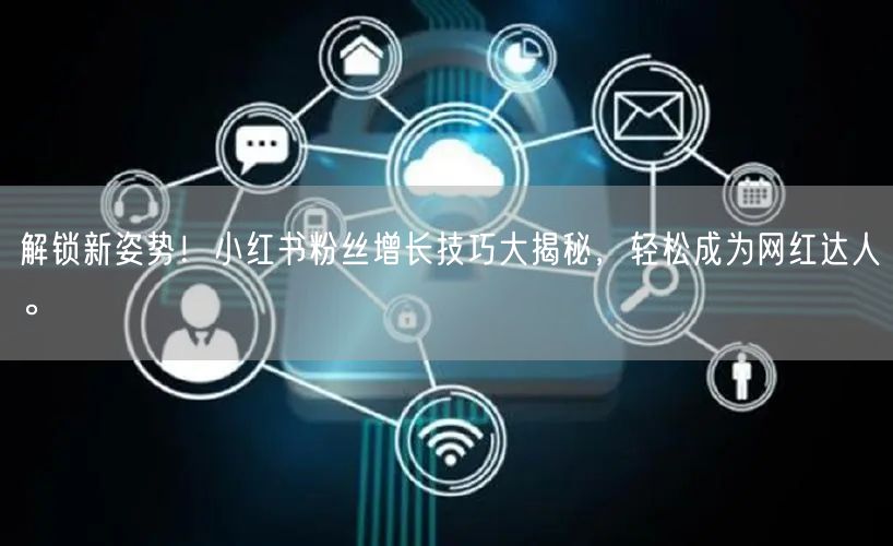 解锁新姿势!小红书粉丝增长技巧大揭秘,轻松成为网红达人。