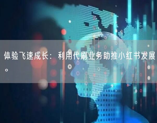 体验飞速成长:利用代刷业务助推小红书发展。