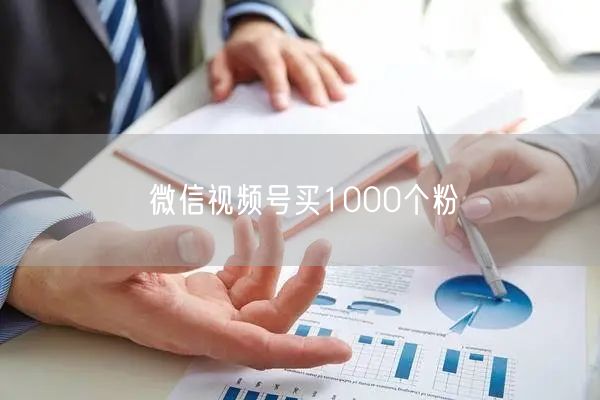 微信视频号买1000个粉