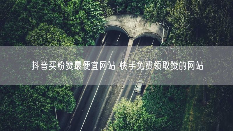 抖音买粉赞最便宜网站 快手免费领取赞的网站