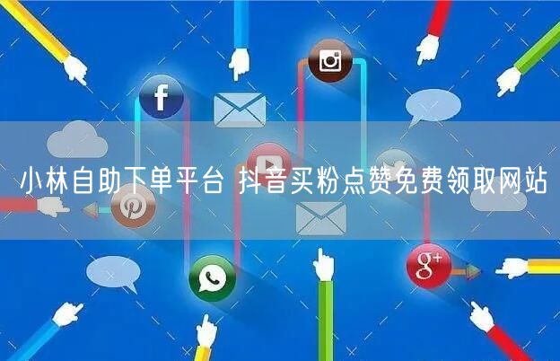 小林自助下单平台 抖音买粉点赞免费领取网站
