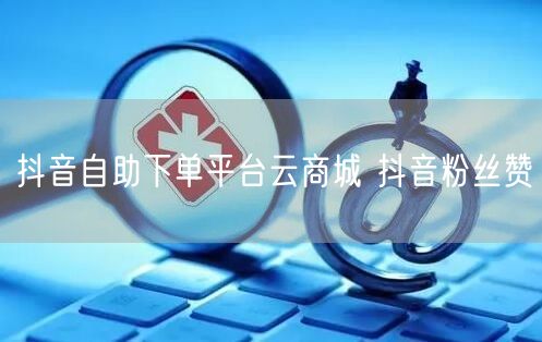 抖音自助下单平台云商城 抖音粉丝赞